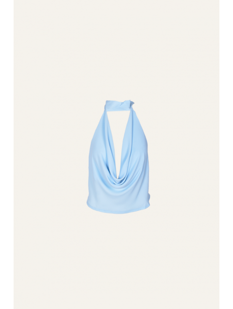 STUDIO 83 Chloe Top Blue Μπλε Τοπ STUDIO 83 Chloe Top Blue Μπλε Τοπ