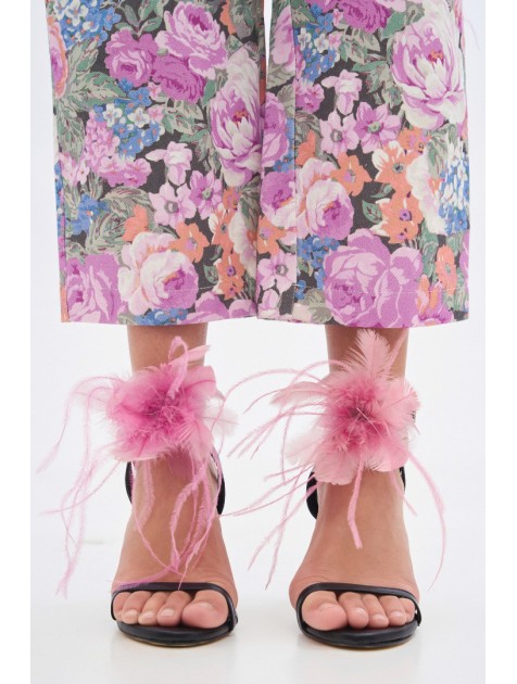STUDIO 83 Flower heels Ροζ