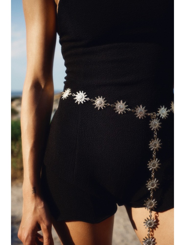 STUDIO 83 Helios Gold Belt Χρυσή Γυναικεία Ζώνη