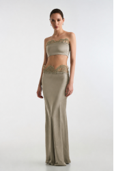 STUDIO 83 Jasmine Top Khaki