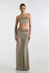 STUDIO 83 Jasmine Top Khaki