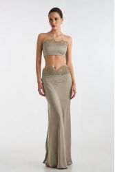 STUDIO 83 Jasmine Top Khaki