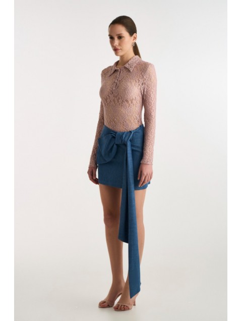 STUDIO 83 Lace Body Pink