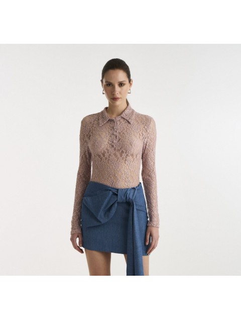 STUDIO 83 Lace Body Pink