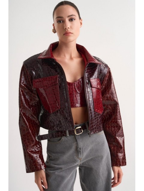STUDIO 83 Loxley Jacket Bordeaux STUDIO 83 Loxley Jacket Bordeaux