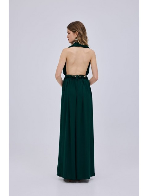 STUDIO 83 Open Back Cypress Top Κυπαρισσί Τοπ με Ανοιχτή Πλάτη