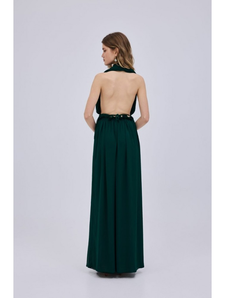 STUDIO 83 Open Back Cypress Top Κυπαρισσί Τοπ με Ανοιχτή Πλάτη