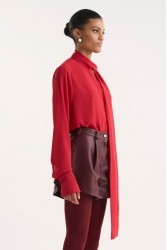 STUDIO 83 Red Shirt Κόκκινη Πουκαμίσα
