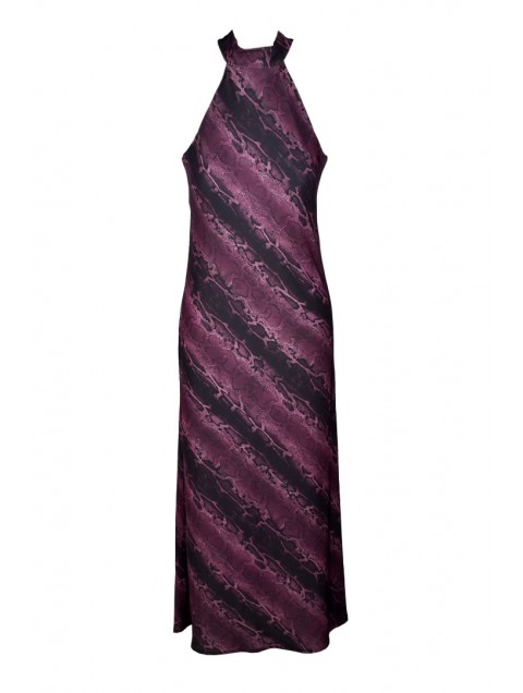 STUDIO 83 Reglan Dress Snake Bordeaux