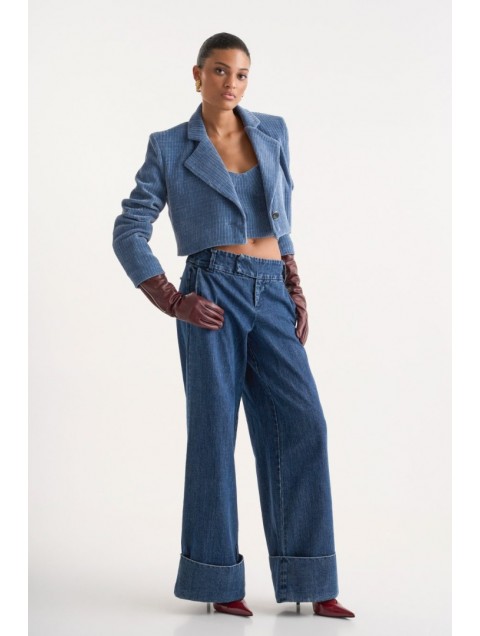 STUDIO 83 Rever Light Blue Jean Pants STUDIO 83 Rever Light Blue Jean Pants