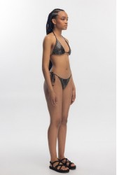 STUDIO 83 Tanned Gold Mirror Bikini Χρυσό Μαγιό