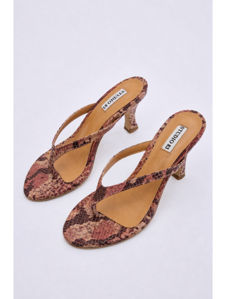 Φούξια Snake Δίχαλα Mules
