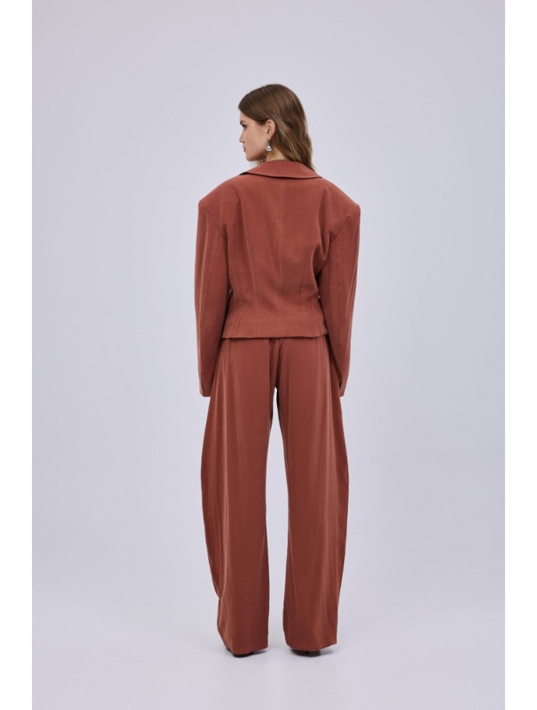 STUDIO 83 Twill Blazer Ecai