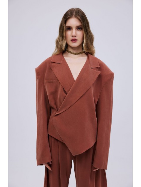 STUDIO 83 Twill Blazer Ecai Εκάι Σακάκι