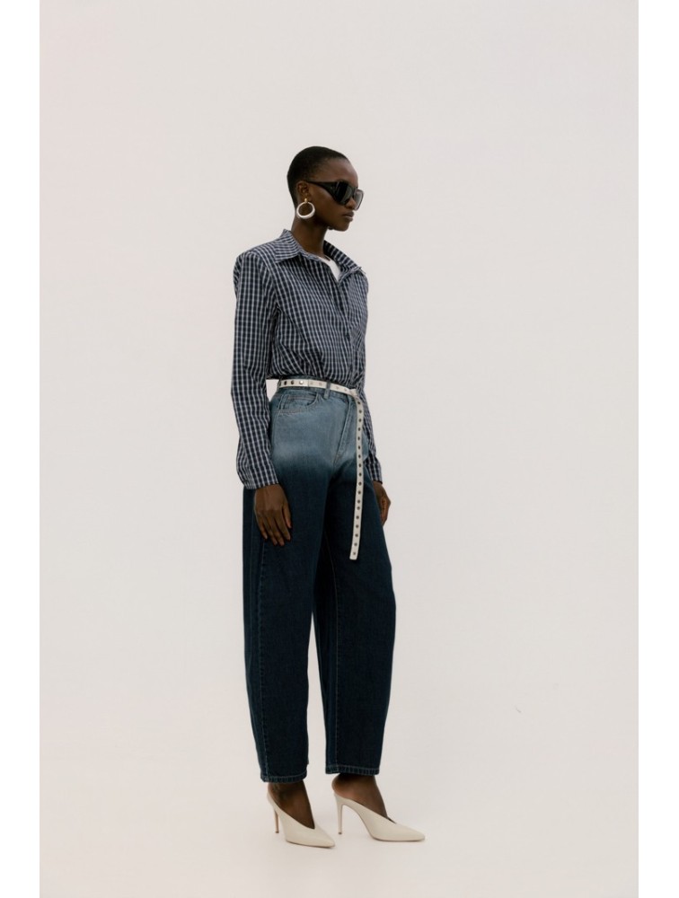 STUDIO 83 Two-toned Jean Δίχρωμο Τζιν