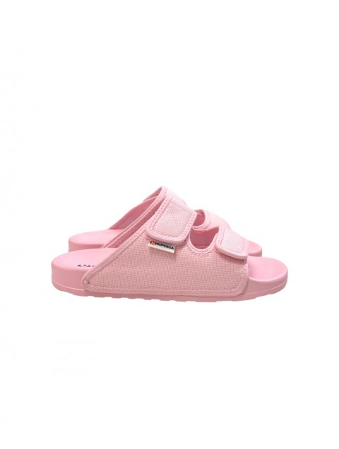 SUPERGA Pink women's slides 