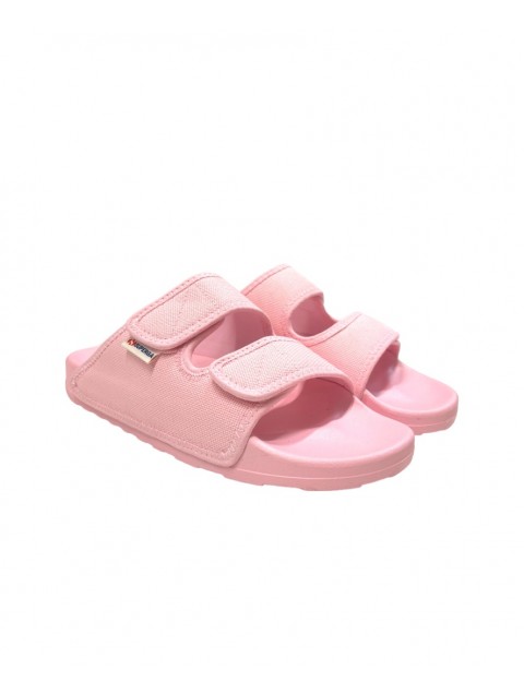 SUPERGA Pink women's slides 