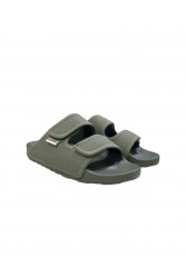 SUPERGA Green women's slides