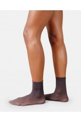 SWEDISH STOCKINGS 2 Pack Lina socks Nearly Black Μαύρες Διάφανες Κάλτσες