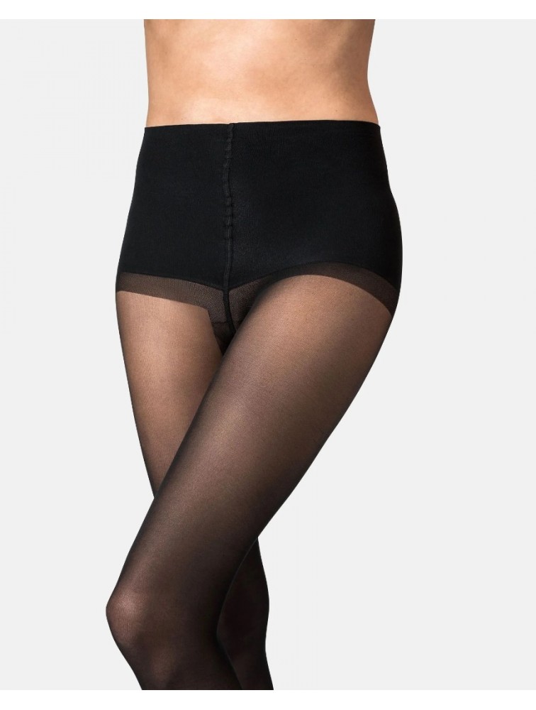 SWEDISH STOCKINGS Malva Cropped Leggings Black Μαύρο Κροπ Κολάν