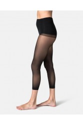 SWEDISH STOCKINGS Malva Cropped Leggings Black Μαύρο Κροπ Κολάν