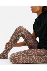 SWEDISH STOCKINGS Sofia Leopard Tights Λεοπάρ Καλσόν