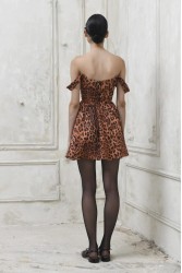 TRILOGY CLOTHING Alix Μίνι Λεοπάρ Φόρεμα