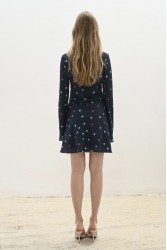 TRILOGY CLOTHING Blaire Mini Dress Πολύχρωμο Πουά Μπλε Μίνι Φόρεμα