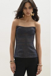 TRILOGY CLOTHING Gina Corset Top Τζιν Κορσές