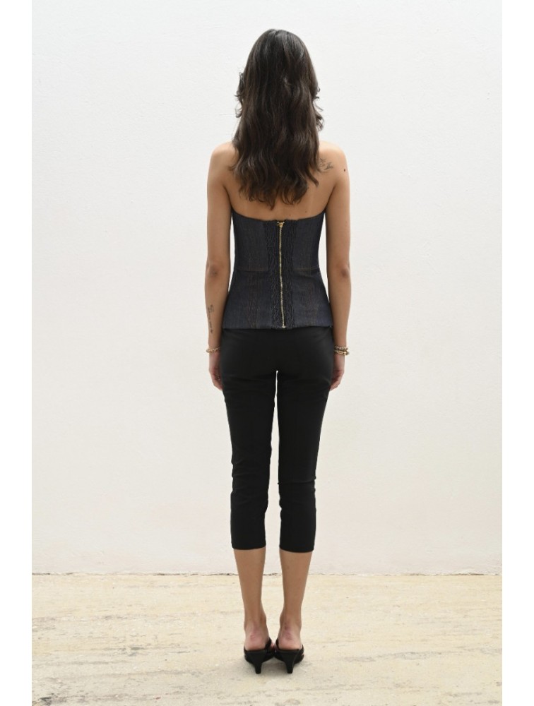 TRILOGY CLOTHING Gina Corset Top Τζιν Κορσές