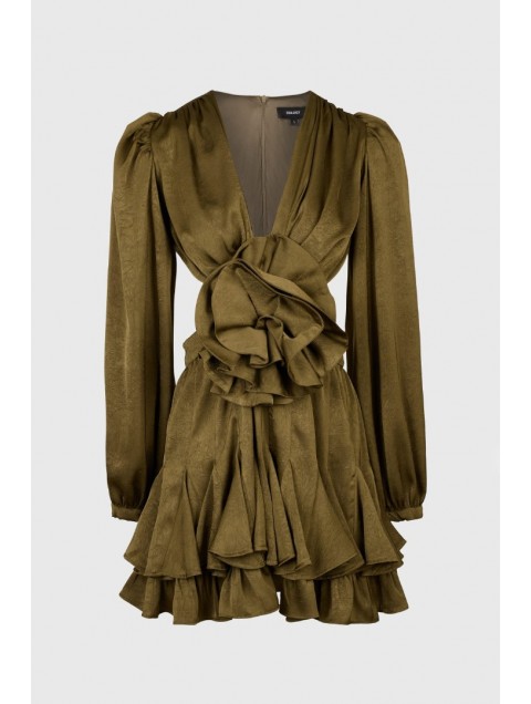 TRILOGY CLOTHING Madison mini dress Olive TRILOGY CLOTHING Madison mini dress Olive