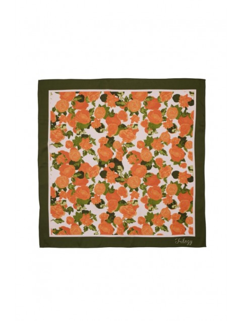 TRILOGY CLOTHING Mallory Scarf Orange 