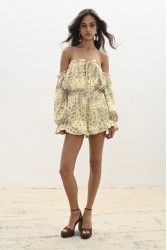 TRILOGY CLOTHING Mellow Jumpsuit Κίτρινο Ολόσωμο Σορτς