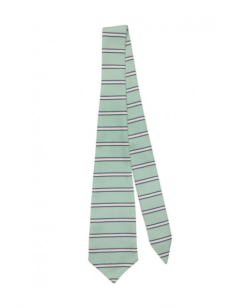 TRILOGY CLOTHING Pistachio Tie With Stripes