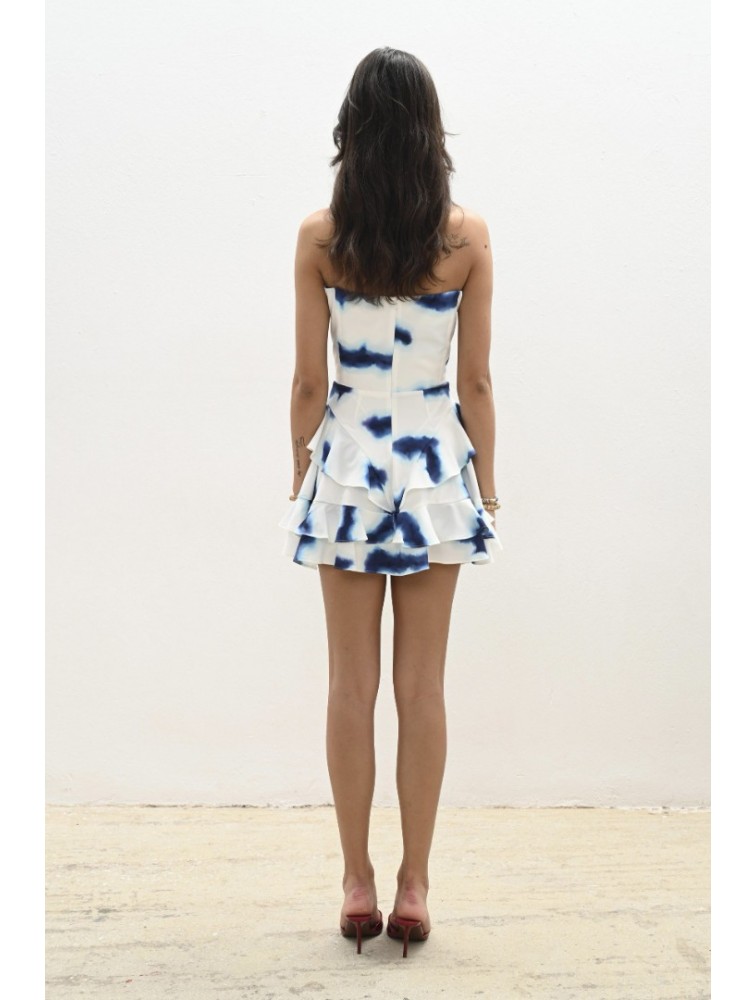 TRILOGY CLOTHING Saira Mini Dress Μπλε Μίνι Φόρεμα