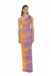 TRILOGY CLOTHING Sunrise Dress Printed Εμπριμέ Φόρεμα