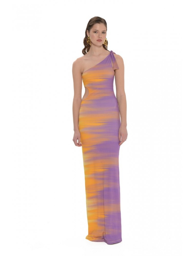 TRILOGY CLOTHING Sunrise Dress Printed Εμπριμέ Φόρεμα