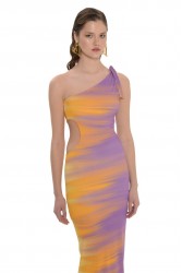 TRILOGY CLOTHING Sunrise Dress Printed Εμπριμέ Φόρεμα