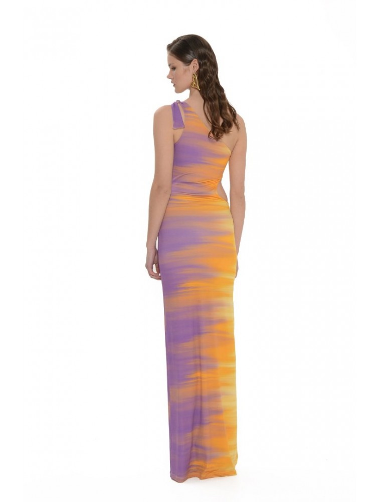TRILOGY CLOTHING Sunrise Dress Printed Εμπριμέ Φόρεμα