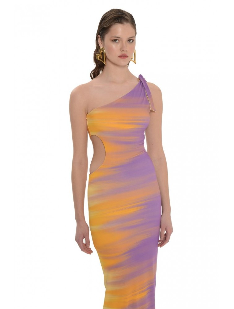 TRILOGY CLOTHING Sunrise Dress Printed Εμπριμέ Φόρεμα