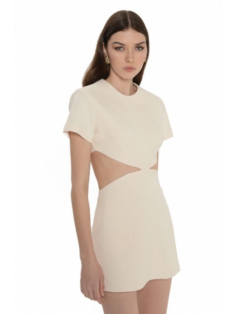 TRILOGY CLOTHING Vanila Dress Ecru TRILOGY CLOTHING Vanila Dress Ecru