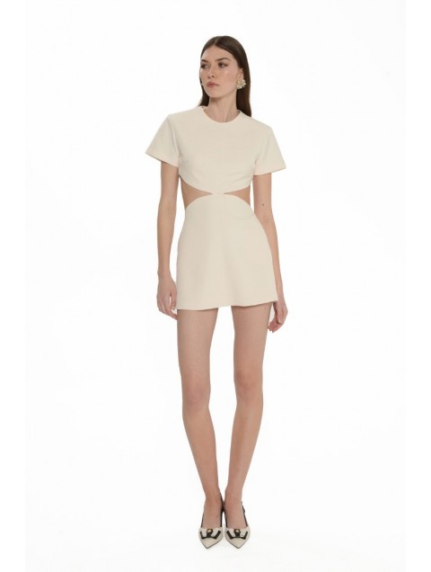 TRILOGY CLOTHING Vanila Dress Ecru TRILOGY CLOTHING Vanila Dress Ecru