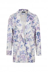 TRILOGY CLOTHING Violet Blazer Βιολετί Σακάκι
