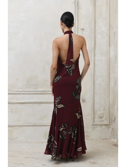 TRILOGY CLOTHING Macy maxi dress bordeaux TRILOGY CLOTHING Macy maxi dress bordeaux