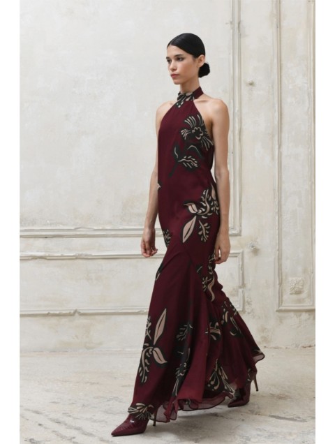 TRILOGY CLOTHING Macy maxi dress bordeaux TRILOGY CLOTHING Macy maxi dress bordeaux