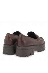 TSAKIRIS MALLAS Καφέ Δερμάτινα Loafers