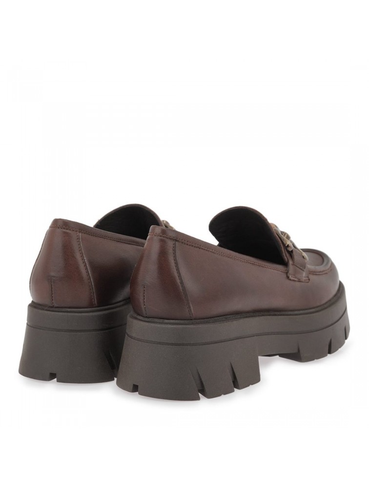 TSAKIRIS MALLAS Καφέ Δερμάτινα Loafers
