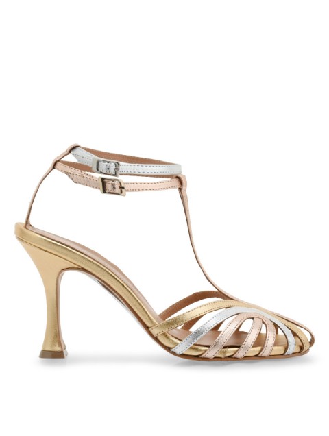TSAKIRIS MALLAS Rose Gold sandal TSAKIRIS MALLAS Rose Gold sandal