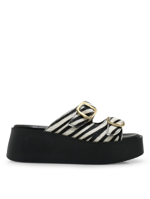 TSAKIRIS MALLAS Black Women's Platforms