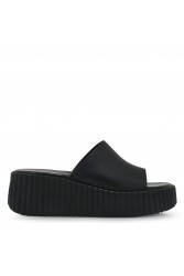 TSAKIRIS MALLAS Μαύρα γυναικεία mules